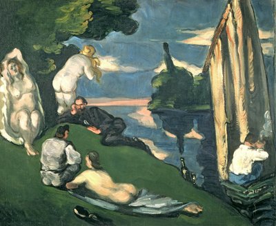 Pastoral, or Idyll, 1870 by Paul Cézanne